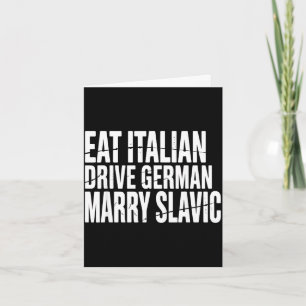 Italienisch essen fahren deutsch heiraten slawisch karte