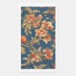 Italienisch Exquisite Vintag Grande Blume Serviette