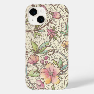 Italienisch Florentiner Schnörkel Muster Case-Mate iPhone 14 Hülle