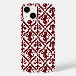 Italienisch Florentiner Schnörkel Muster Case-Mate iPhone 14 Hülle