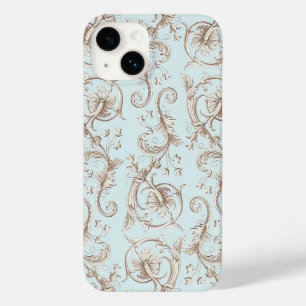 Italienisch Florentiner Schnörkel Muster Case-Mate iPhone 14 Hülle