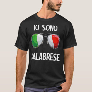 Italienisch Funny Italy Slang Italia Pun Io Sono C T-Shirt