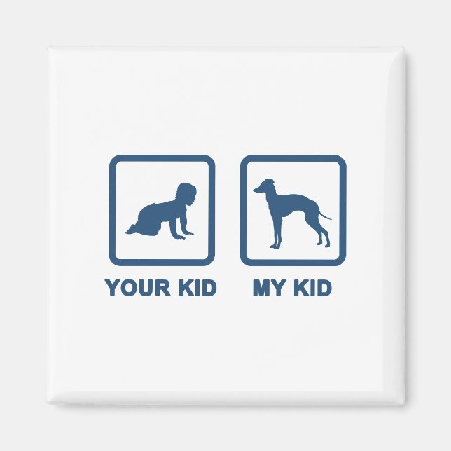 Italienisch Greyhound Magnet (Vorne)