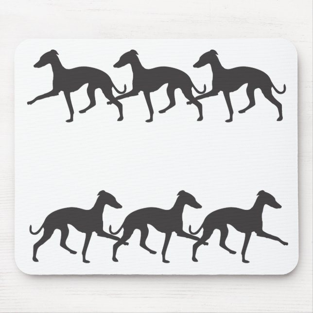Italienisch Greyhound Mousepad (Vorne)