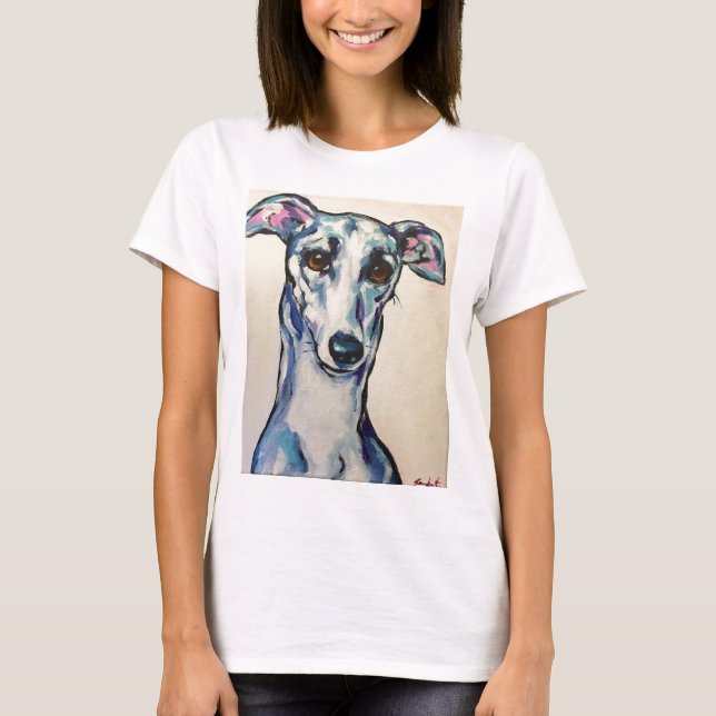 Italienisch Greyhound T-Shirt (Vorderseite)