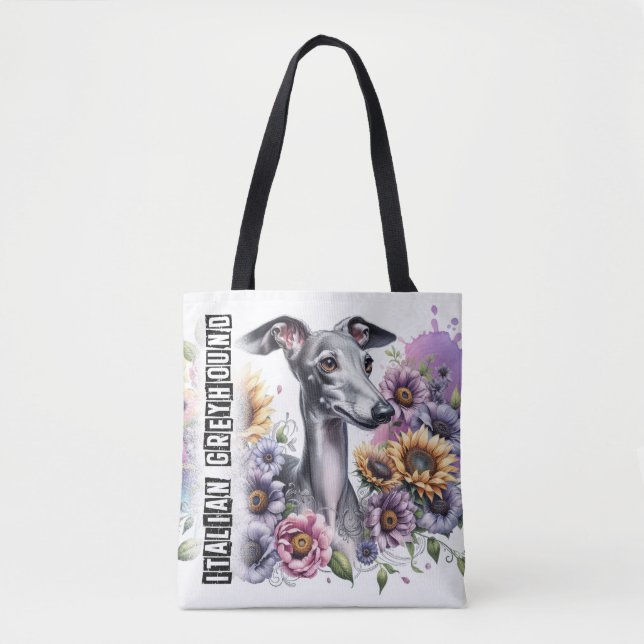 Italienisch Greyhound Tasche (Vorderseite)