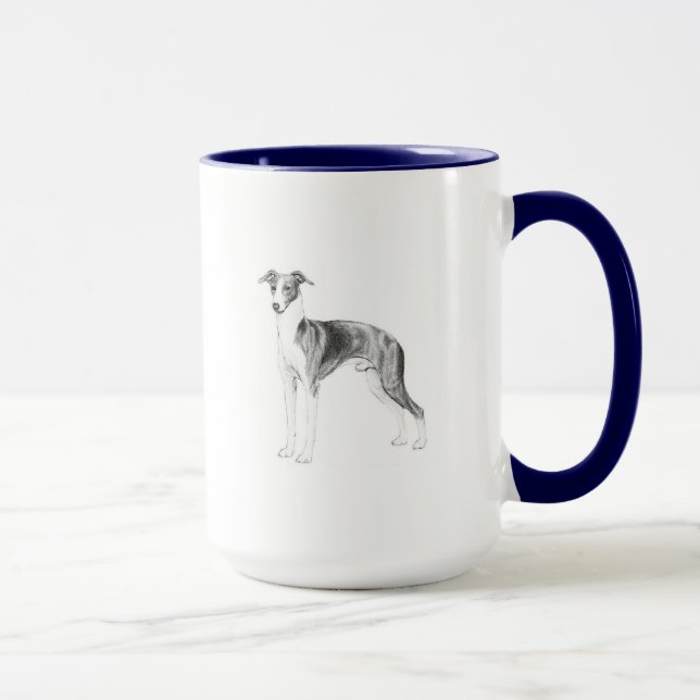 Italienisch Greyhound Tasse (Rechts)
