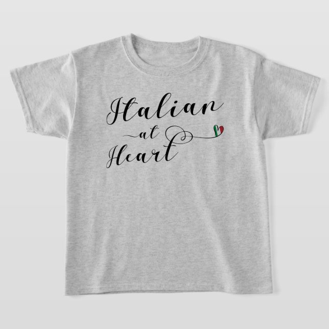 Italienisch im Herzen Italiens T-Shirt (Ablage )