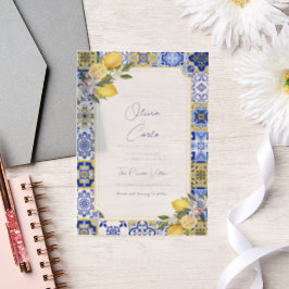 Italienisch mediterrane Hochzeit & Lemon