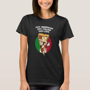 Italienisch Niedliche Staatsangehörigkeit Spaß Rac T-Shirt