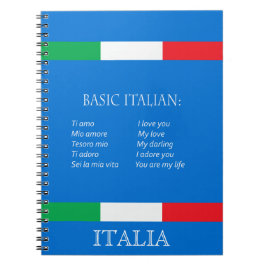 Italienisch reisen Grundsprache Italienisch Azurbl Notizblock