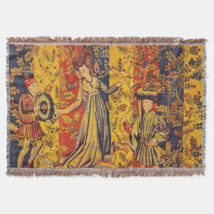 Italienisch Rot Gelb Chinoiserie Decke