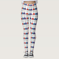 Italienisch Shave Ice Snocone Snow Cone Leggings