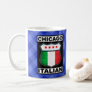 Italienische amerikanische Tasse Chicagos