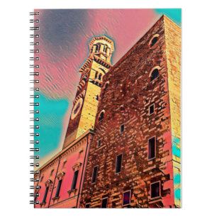 Italienische Architekturmalerei Notizblock