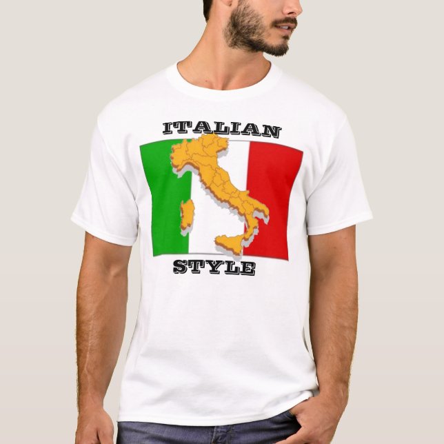 ITALIENISCHE ART T-Shirt (Vorderseite)