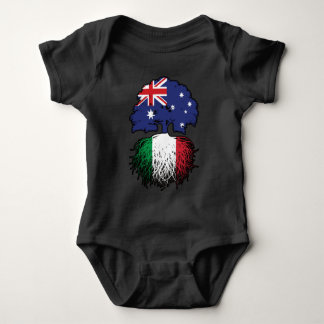 Italienische australische Treueflagge Baby Strampler