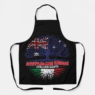 Italienische australische Treueflagge Schürze