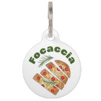 Italienische Bäckerei Focaccia Olivenöl Brot Tomat