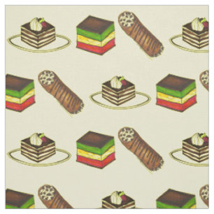 Italienische Bäckerei Konditoi Tiramisu Flag Cooki Stoff