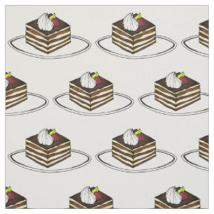 Italienische Bäckerei Tiramisu Schokolade Konditor Stoff
