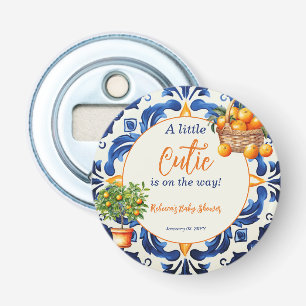 Italienische Blauer Tile Süsse Orange Citrus Baby Flaschenöffner