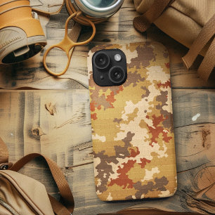 Italienische Camouflage Wüste Brown Einzigartiges  Case-Mate iPhone Hülle