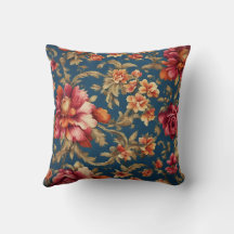 Italienische exquisite Vintage-Großblumen