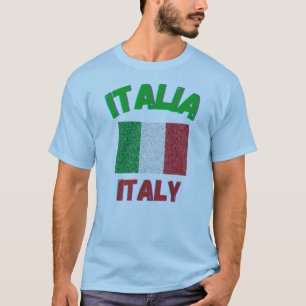 Italienische Fahne - Italienische Flagge T-Shirt