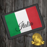 Italienische Fahnenmode, italienische Patrioten /  Trifold Geldbörse<br><div class="desc">WALLETS: Italien & Italienische Fahne Mode - Liebe in meinem Land,  Reisegeschenke,  Opa Geburtstag,  Nationalpatrioten / Sportfans</div>