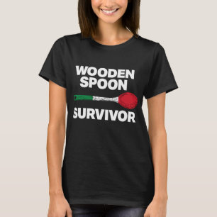 Italienische Familie - Funny Wooden Löffel Survivo T-Shirt
