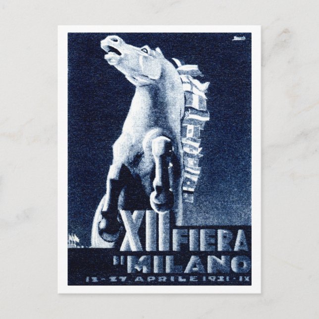Italienische Filmfestspiele 1921 Postkarte (Vorderseite)