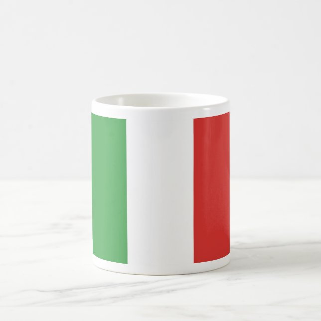 ITALIENISCHE FLAG-TASSE KAFFEETASSE (Mittel)