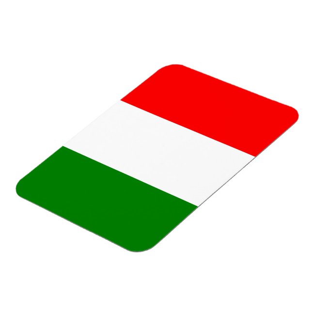 Italienische Flagge Bandiera d'Italia Magnet (Linke Seite)