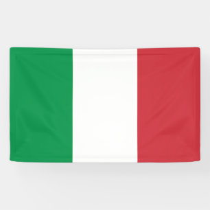Italienische Flagge Banner