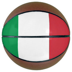 Italienische Flagge Basketball