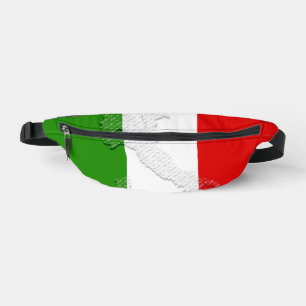 Italienische Flagge Bauchtasche