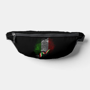 Italienische Flagge Bauchtasche