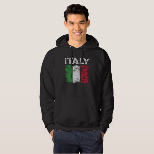 Italienische Flagge beschädigt - italienische Flag Hoodie