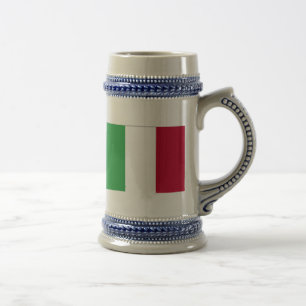 ITALIENISCHE FLAGGE BIERGLAS