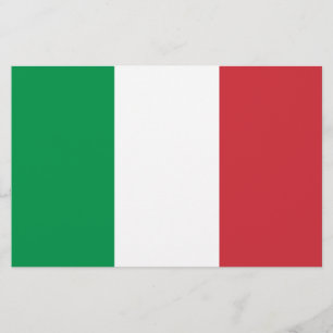 Italienische Flagge Briefpapier