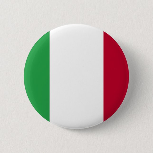 ITALIENISCHE FLAGGE BUTTON (Vorderseite)