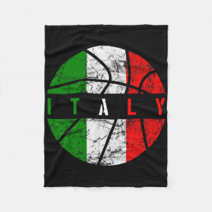 Italienische Flagge Bysketbyll Italienisches Team Fleecedecke