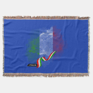 Italienische Flagge Decke