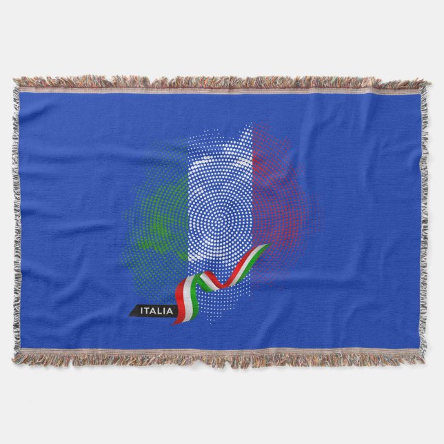 Italienische Flagge Decke (Vorderseite)