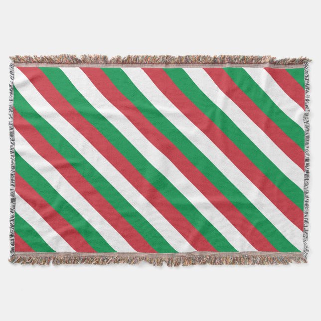 Italienische Flagge Decke (Vorderseite)