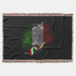 Italienische Flagge Decke