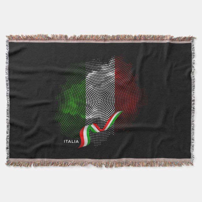 Italienische Flagge Decke (Vorderseite)