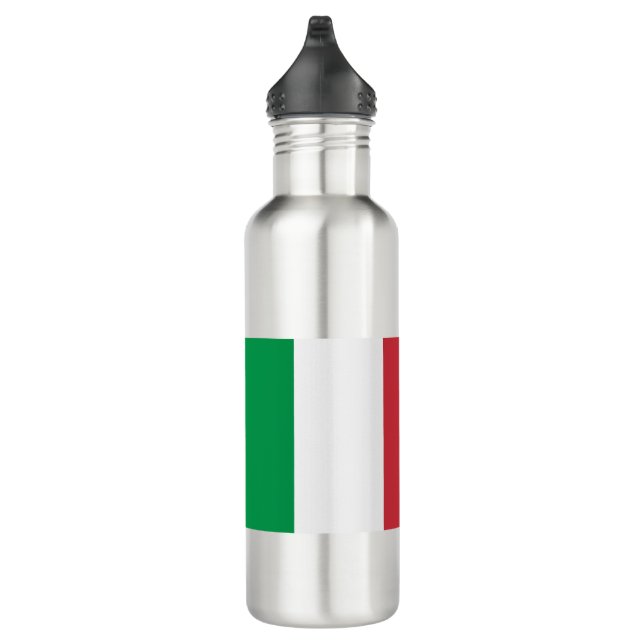 Italienische Flagge Edelstahlflasche (Rechts)