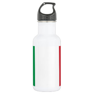 Italienische Flagge Edelstahlflasche
